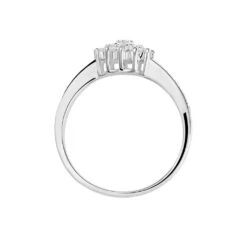 Bague Chou Or Blanc Diamant -Histoire d'Or B3DFBDW105 view2