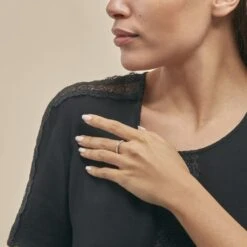 Bague Solitaire Symphonie Or Blanc Diamant -Histoire d'Or B3DFBDW1K7 model0