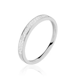 Alliance Siranna Or Blanc Diamant