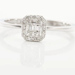 Bague Natacha Or Blanc Diamant -Histoire d'Or B3DFBDW2GN view3