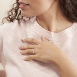 Bague Amani Or Blanc Diamant 10 Bague Amani Or Blanc Diamant -Histoire d'Or B3DFBDW30U model0