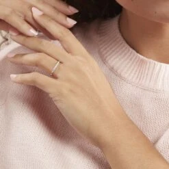 Bague Amani Or Blanc Diamant 11 Bague Amani Or Blanc Diamant -Histoire d'Or B3DFBDW30U model1