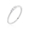 Bague Sabine Or Blanc Diamant