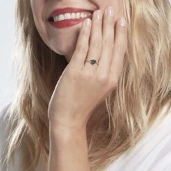 Bague Clothilde Or Blanc Topaze Et Oxyde De Zirconium -Histoire d'Or B3DFBTB795 model0