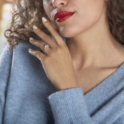 Bague Giana Or Blanc Oxyde De Zirconium -Histoire d'Or B3DFBZW07S model0