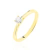 Bague Solitaire Victoria Or Jaune Diamant
