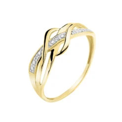 Bague Assa Or Jaune Diamant