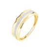 Bague Mauna Or Jaune Oxyde De Zirconium