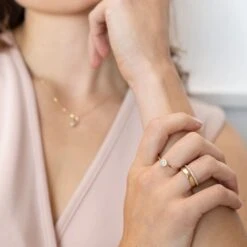 Bague Katiana Or Jaune Oxyde De Zirconium -Histoire d'Or B3DFJZW07I model1 HO