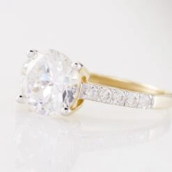 Solitaire Terese Or Jaune Oxyde De Zirconium -Histoire d'Or B3DFJZW0NT view3