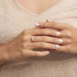 Bague Caitlin Or Jaune Oxyde De Zirconium -Histoire d'Or B3DFJZW2H0 model0