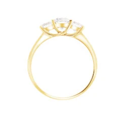 Bague Caitlin Or Jaune Oxyde De Zirconium -Histoire d'Or B3DFJZW2H0 view2