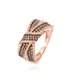 Bague Agnes Or Rose Diamant