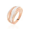 Bague Elodea Or Rose Diamant