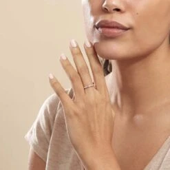 Bague Davila Or Rose Oxyde De Zirconium -Histoire d'Or B3DFRZW01V model0