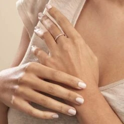 Bague Davila Or Rose Oxyde De Zirconium -Histoire d'Or B3DFRZW01V model1