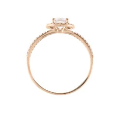 Bague Stelila Or Rose Oxyde De Zirconium -Histoire d'Or B3DFRZW0NC view2