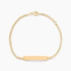 Bracelet Identité Sebastienne Or Jaune
