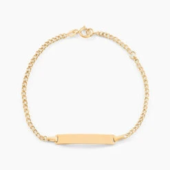 Bracelet Identité Etheline Or Jaune