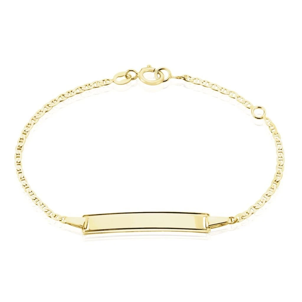 Bracelet Identité Loumen Or Jaune 1 Bracelet Identité Loumen Or Jaune