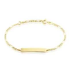 Bracelet Identité Bébé Or Jaune