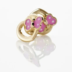 Boucles D'oreilles Puces Or Jaune Myrthale -Histoire d'Or B3OEJWS509 view2