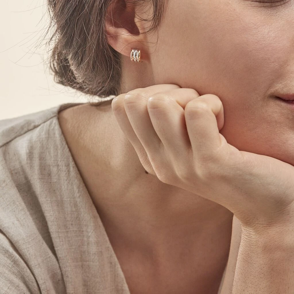 Créoles Igora Or Tricolore 5 Créoles Igora Or Tricolore – Image 5