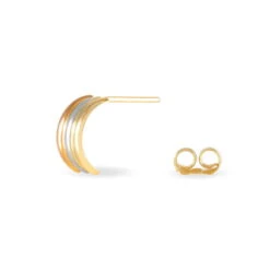 Créoles Igora Or Tricolore 8 Créoles Igora Or Tricolore -Histoire d'Or B3OF3W0010 view3