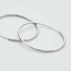 Créoles Muses Flexibles Or Blanc -Histoire d'Or B3OFBW0275 view2