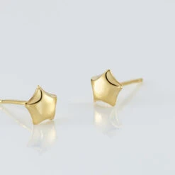 Boucles D'oreilles Puces Alphonsine Etoile Or Jaune -Histoire d'Or B3OFJW00CN view2