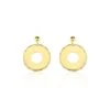 Boucles D'oreilles Pendantes Or Jaune Amaranthie