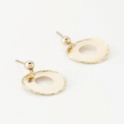 Boucles D'oreilles Pendantes Or Jaune Amaranthie -Histoire d'Or B3OFJW00HR view2