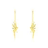 Boucles D'oreilles Pendantes Fee Or Jaune