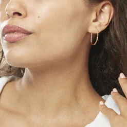 Créoles Telya Or Jaune -Histoire d'Or B3OFJW0934 model0