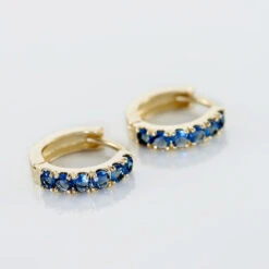 Créoles Andgelina Rondes Or Jaune Oxyde De Zirconium 6 Créoles Andgelina Rondes Or Jaune Oxyde De Zirconium -Histoire d'Or B3OFJZB116 view2