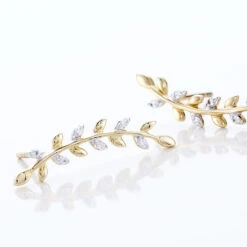 Bijoux D'oreilles Eloiza Or Jaune Oxyde De Zirconium -Histoire d'Or B3OFJZW791 view2