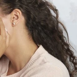 Boucles D'oreilles Puces Elea Or Jaune Oxyde -Histoire d'Or B3OFJZW915 model0