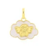 Pendentif Ange Nuage Or Jaune