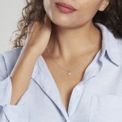 Pendentif Or Blanc Oxyde -Histoire d'Or B3PFBZW020 model0