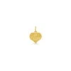 Pendentif Eudocie Coeur Message Or Jaune