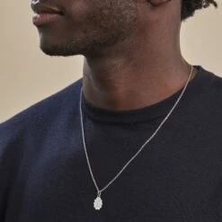 Pendentif Ange Nuage Or Blanc -Histoire d'Or B3PMBW0013 model1