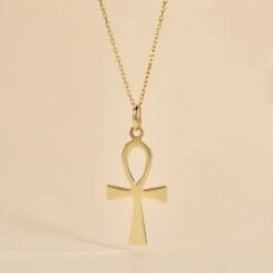 Pendentif Basilissa Croix De Vie Or Jaune -Histoire d'Or B3PMJW0179 view2