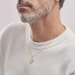 Pendentif Vierge Rond Or Jaune -Histoire d'Or B3PMJW0213 model3