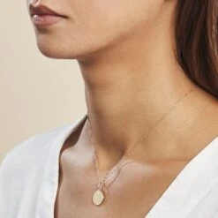 Pendentif Ange Rond Or Jaune -Histoire d'Or B3PMJW0221 model0