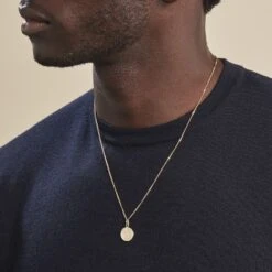 Pendentif Ange Rond Or Jaune -Histoire d'Or B3PMJW0221 model1