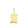 Pendentif Ange Parchemin Or Jaune