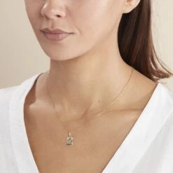 Pendentif Ange Parchemin Or Jaune 8 Pendentif Ange Parchemin Or Jaune -Histoire d'Or B3PMJW0228 model2