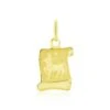 Pendentif Lamie Zodiaque Parchemin Or Jaune