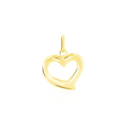 Pendentif Eudocie Coeur Bombe Or Jaune