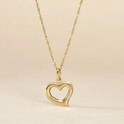 Pendentif Eudocie Coeur Bombe Or Jaune -Histoire d'Or B3PMJW0920 view2